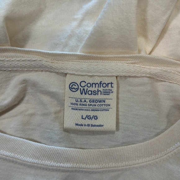 Comfort Wash Your Favorite Boy Band NSYNC Graphic Tee Ivory Size Large - Picture 8 of 11